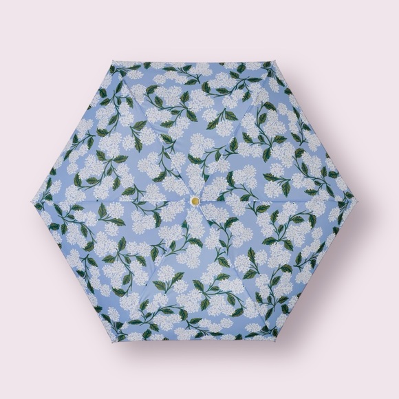 RIFLE PAPER CO. Umbrella, Printed in Full Color, Hydrangea - Picture 4 of 13